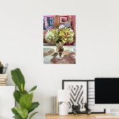 Eerste lente bloemen PCM1 Kunstprint Poster (Thuiskantoor)