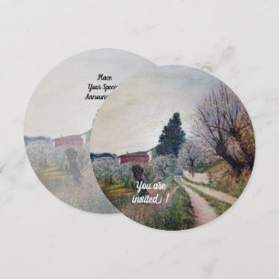 EERSTE LENTE IN HET TUSCAANSE LANDSCHAP KAART