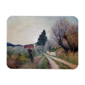 EERSTE LENTE IN VERNALESE / Landschap in Toscane Magneet (Horizontaal)