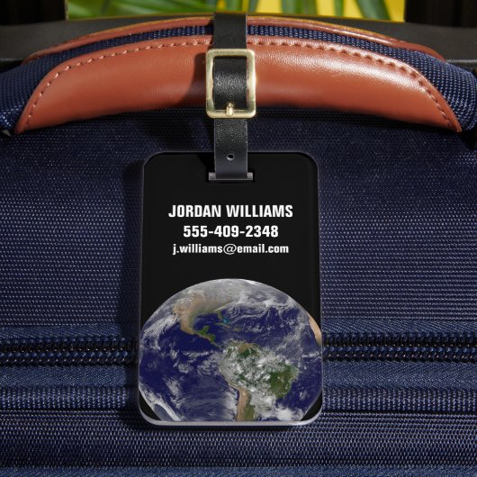 Eerste lentedag op het noordelijk halfrond. bagagelabel (Voorkant Insitu 2)