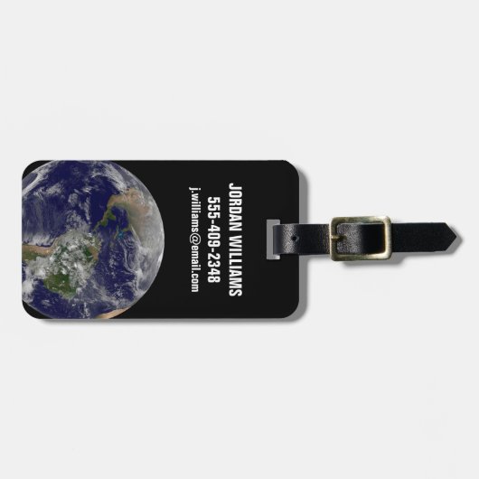 Eerste lentedag op het noordelijk halfrond. bagagelabel (Voorkant horizontaal)