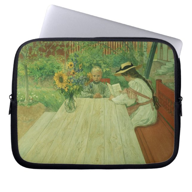 Eerste les, 1903 laptop sleeve (Voorkant)