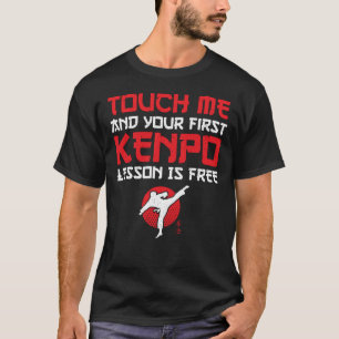 Eerste les vrij american kenpo karate - karateka t-shirt