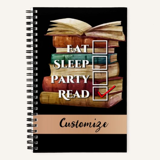 Eerste lezing Aangepast Notitieboek (Voorkant)