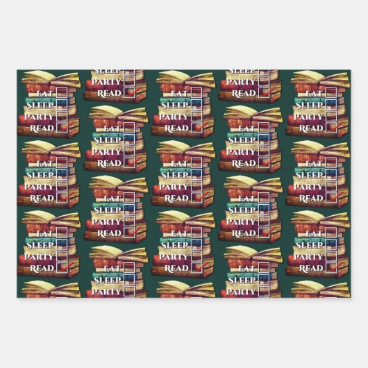 Eerste lezing inpakpapier vel (Voorkant 3)