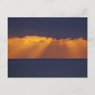 Eerste licht boven Tasmanzee, Australië Briefkaart