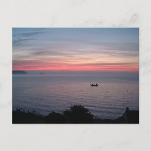 Eerste licht briefkaart (Voorkant)