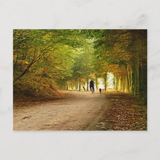 Eerste licht briefkaart