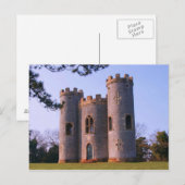 Eerste licht op het kasteel - briefkaart (Voorkant / Achterkant)