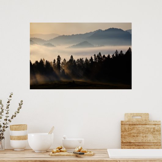 Eerste licht poster (Keuken)