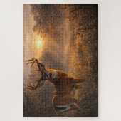 Eerste Licht | Witstaartherten Kunst | Puzzel (Verticaal)