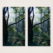 Eerste lichte Bladwijzer Visitekaartje (Voorkant /achterkant)