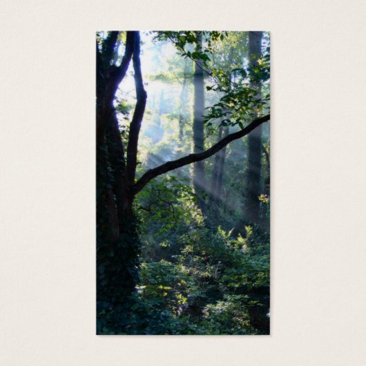 Eerste lichte Bladwijzer Visitekaartje (Voorkant)