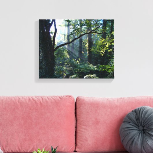 Eerste lichte canvasprint canvas afdruk (Insitu (Woonkamer))