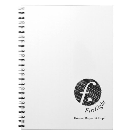 Eerste lichte fotonotebook notitieboek (Voorkant)