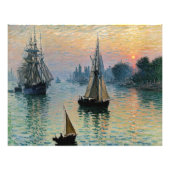 Eerste lichte zeilexpeditie foto afdruk (Voorkant)