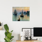 Eerste lichte zeilexpeditie poster (Thuiskantoor)