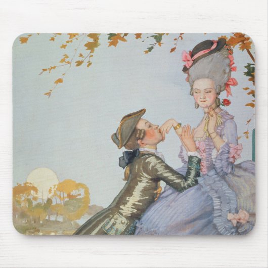 Eerste liefde, 1916 muismat (Voorkant)