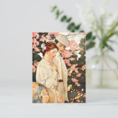 Eerste Liefde en Zuivere Betovering Briefkaart (Staand voorkant)