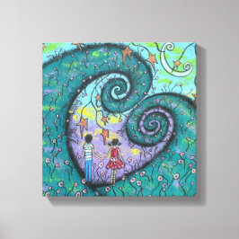 Eerste Liefde II Galerij Verpakt Canvas Afdruk