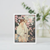 Eerste liefde van Jessie Willcox Smith Briefkaart (Staand voorkant)