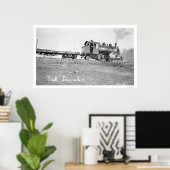 Eerste locomotief Alaska 1912 Poster (Thuiskantoor)