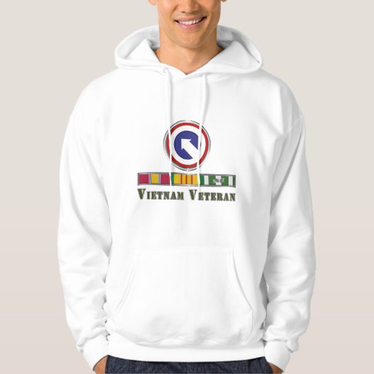 Eerste logistiek commando Vietnam Hoodie (Voorkant)