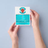 Eerste Logo, Handyman Adverteren Flyer (Hand)