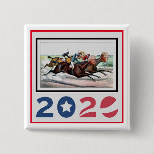 Eerste maal na de periode na 2020 vierkante button 5,1 cm