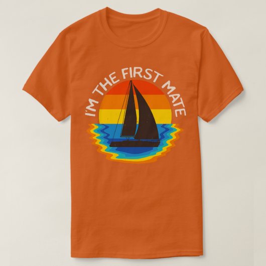 Eerste maalboot t-shirt (Design voorkant)