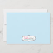 Eerste maandag uitnodiging voor jongens (Achterkant)