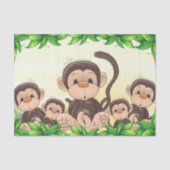 Eerste maandag van de verjaardag tissuepapier (Voorkant)