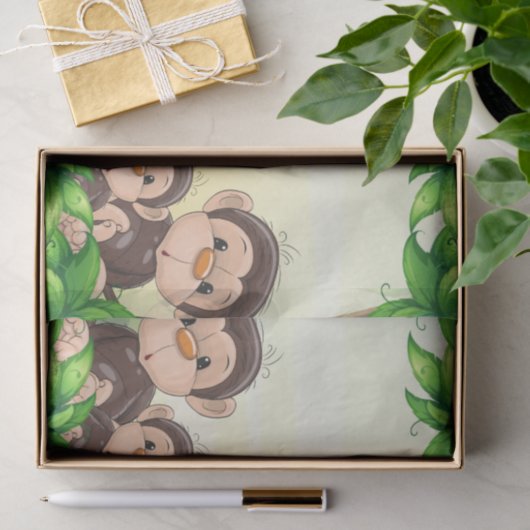 Eerste maandag van de verjaardag tissuepapier (Geschenk)