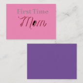 Eerste mam kaarten Untitled Design Notitiekaartje (Voorkant / Achterkant)