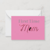 Eerste mam kaarten Untitled Design Notitiekaartje (Voorkant)