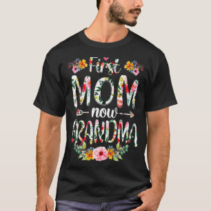 Eerste mama nu oma grappige nieuwe oma moeders da t-shirt