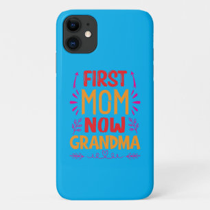Eerste mama nu oma, oma Moederdag Gifts Case-Mate iPhone Case