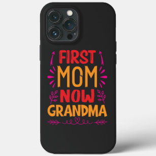 Eerste mama nu oma, oma Moederdag Gifts Case-Mate iPhone Case