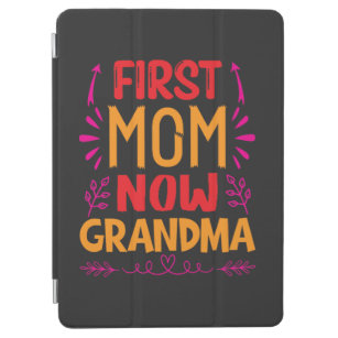 Eerste mama nu oma, oma Moederdag Gifts iPad Air Cover