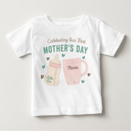 eerste mama's dag baby T-shirt