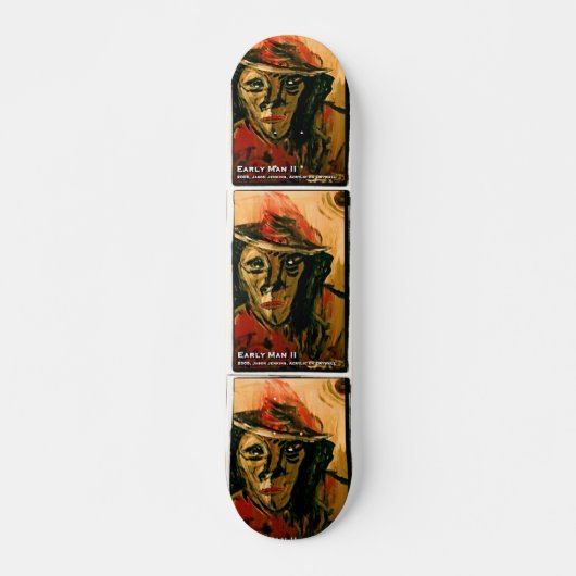 EERSTE MAN II PERSOONLIJK SKATEBOARD (Voorkant)