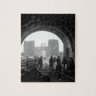 Eerste mannen en apparatuur voor het Amerikaanse l Legpuzzel