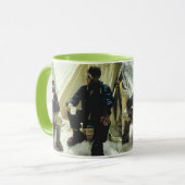 Eerste Mannen op de overnamer Everest Hillary Norg Mok (Voorkant links)