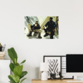 Eerste Mannen op de overnamer Everest Hillary Norg Poster (Thuiskantoor)