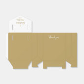 Eerste Manuscript voor goudhandtekeningen in de He Bedankdoosjes (Uitgevouwen)