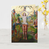 Eerste martelaarschap van St. Sebastian (M 013) Kaart (Gele Bloem)