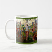 Eerste martelaarschap van St. Sebastian (M 013) Koffiemok (Links)