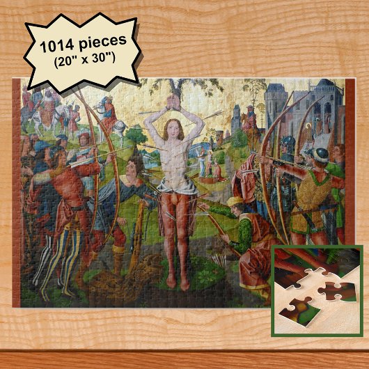 Eerste martelaarschap van St. Sebastian (M 013) Legpuzzel