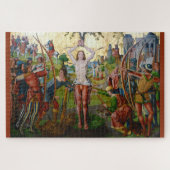 Eerste martelaarschap van St. Sebastian (M 013) Legpuzzel (Horizontaal)