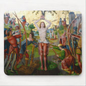 Eerste martelaarschap van St. Sebastian (M 013) Muismat (Voorkant)